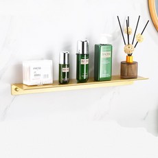 廁所迷你置物架 透明 簡約時尚, 08金