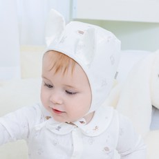 Tartine et Chocolat 嬰幼兒用 UOG 盧昂棉質護耳帽