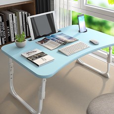 높이조절 라운드 라인 테이블 컵홀더, 블루