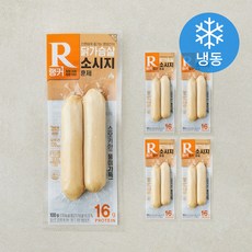 랭커 닭가슴살 소시지 훈제 (냉동), 100g, 5개