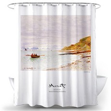 彩繪藝術浴簾 TYPE9 120 x 180 cm, 1個