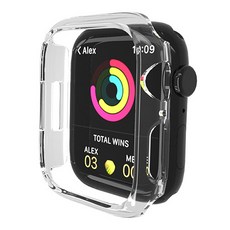 Mond Mond Apple Watch 水晶透明保護殼 45mm, 單一顏色