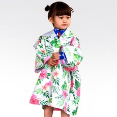 絲路兒童夏威夷風連帽罩衫