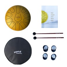samick 三益樂器 鋼舌鼓 金色 + 保護盒套組, 單一商品, 1個