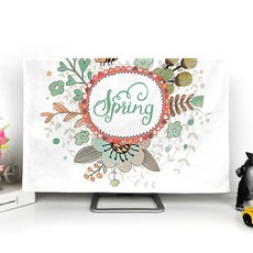 마켓에이 클린 프린팅 TV 더스트 커버, TYPE1