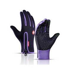 이츠라이프 록키 마운틴 네오프렌 아웃도어 방한 장갑, 퍼플