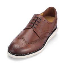 VONIN 真皮翼紋雕花德比鞋 IN506DBR