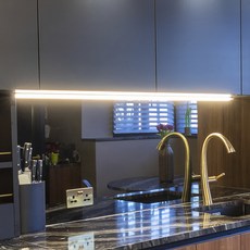 DAYSTAR HOUSE 間接照明一字型LED T5 900mm + 外接開關套組, 黃光