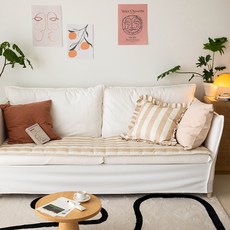 ELENA HEIM 海邊條紋沙發墊 3~4人用