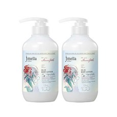jmella 迪士尼100週年公主系列聯名法式香氛身體乳 美人魚公主款, 500ml, 2個