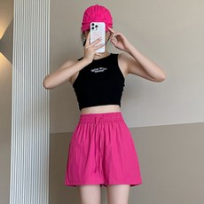 unheve 女款修身舒適休閒短褲