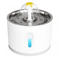 Ofmin 寵物不銹鋼淨水器+過濾網, 單品, 灰色