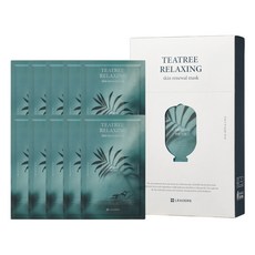 LEADERS 麗得姿 茶樹舒緩煥膚面膜 25ml, 10片, 1盒