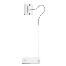 위드웍스 고급형 플로어 스탠드 거치대 태블릿용, 1개, 화이트