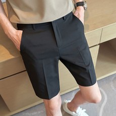 남성용 DM 썸머 트렌디 스트레이트 5부 슬랙스