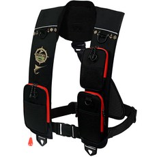 블랙마린 쓰리포켓 자동팽창식 구명조끼