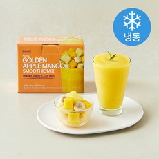 웰프레쉬 골든 애플망고 스무디 믹스 4개입 (냉동), 1개, 600g