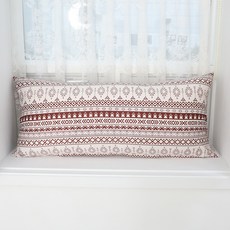 이코니하우스 인디안 등쿠션, 와인