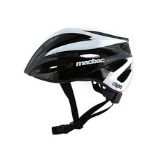 macbac 自行車用安全帽, 黑，白