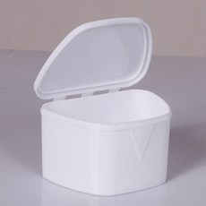 collorp 假牙收納盒, 白色, 1個