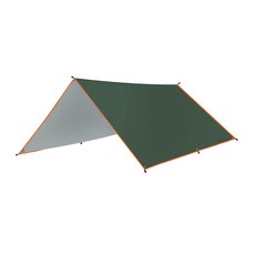 캠핑 타프 300 x 500 cm, 그린(타프), 랜덤발송(파우치), 1개