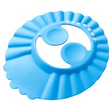 Locus 成人用長度可調節洗髮帽, 1個, 藍色