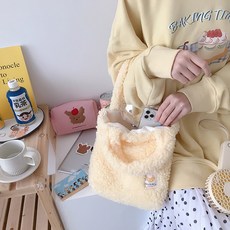 All Be S毛絨可愛環保袋