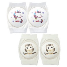 Veissue 獨角獸護膝 2入 +貓頭鷹 2入
