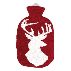 sanger 北歐風格橡膠保溫針織棉水袋 14號 2L, 1個