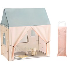 ROOM&HOME 房屋兒童帳篷含收納袋, 粉藍色, 1個