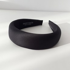 Vavisoo 荔枝澎澎緞面豐盈寬版髮帶