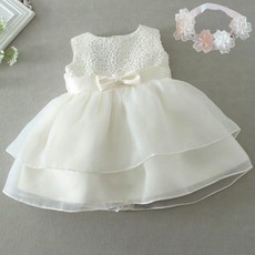 JOY MULTI 無袖公主裙+頭帶套裝