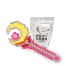 Tick Tock Block 喀喀組裝 D-form 積木夜光月光魔法棒套組 NO13808, 混合色, 1個