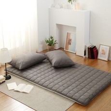 棉質絎縫保潔墊, 深灰色