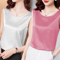 엘쏘 여성용 실크 프리미엄 나시 2p 세트