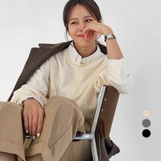 Babbling Brook 女款日常寬鬆針織長袖上衣