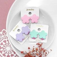 Silk Road 女童喇叭耳環 3 件套