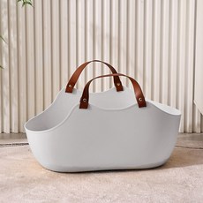 PASTEL PET 貓用手提式貓砂盆貓砂鏟套組, 灰色