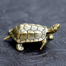 烏龜室內裝飾品, 黃銅