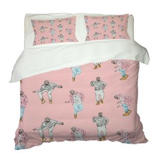 彩色印花被套枕套組 A_RD_172