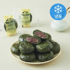 만풍 떡미당 밥알 쑥 찹쌀떡 (냉동), 50g, 1개, 10개입