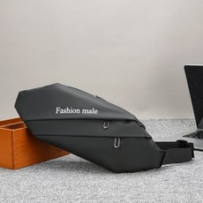 American Road時尚郵政斜背健身運動包 HR2357, 黑色, 1個