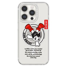 모란카노 아톰 크리스탈 투명 맥세이프 휴대폰 케이스