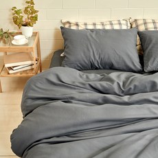 Protector 抗菌被套, 深灰色