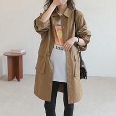 에스텔라 임산부 유러피언 롱 셔츠 재킷 zxs211