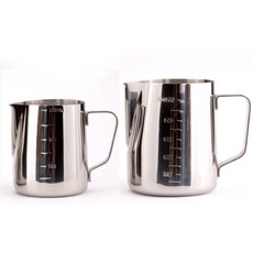 Kobing 拿鐵量杯 拉花杯 350ml+600ml, 單色, 1組