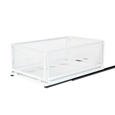 inbloom 水槽滑軌下櫃收納廚房層架, 1個, 白色