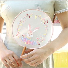 Enasu 適合初學者的手工 DIY 刺繡套組, 兔子, 1套