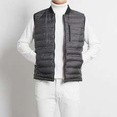 THE MIND 男式 DA 拉鍊 Shibori 襯墊背心