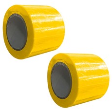 월드크린 고접착 강력 면테이프 옐로우 50mm x 10m, 2개 2개